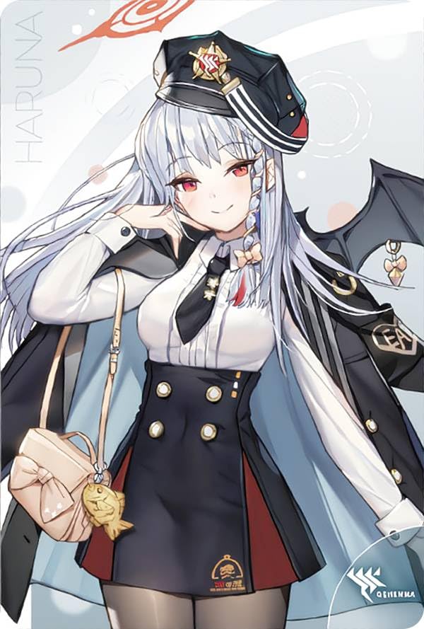 Amazon.co.jp: 【No.15 ハルナ (キャラクターカード) 】 ブルー