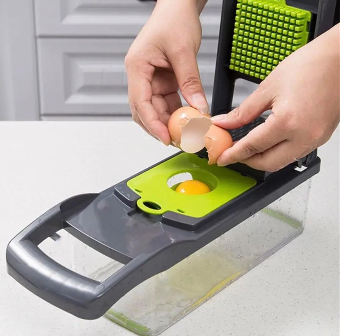 Amazon | 野菜チョッパーカッタースライサー 多機能 16-in-1フード