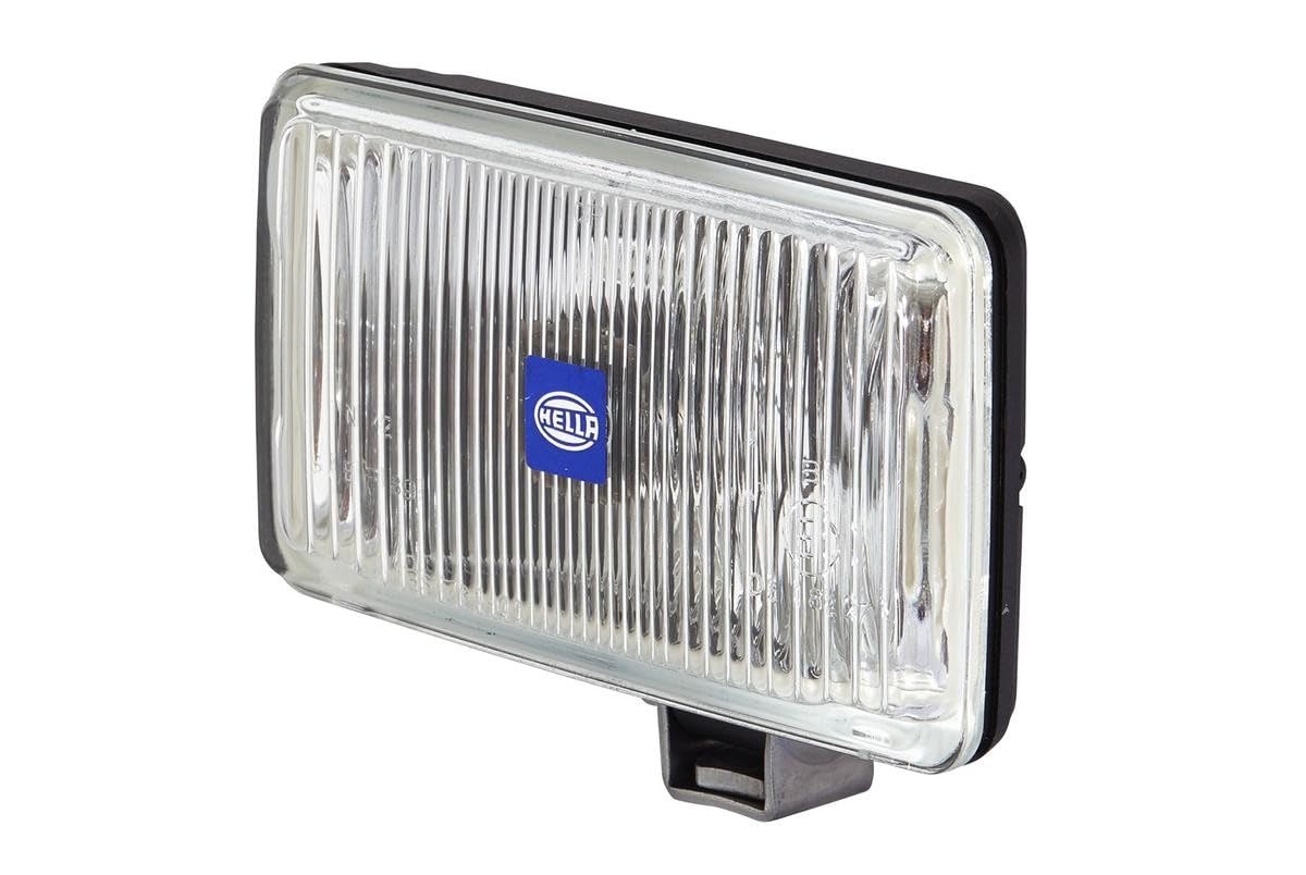 Projecteur Longue Portée HELLA Comet 550 - Halogène 12V Rectangulaire - Feu De Route SAE Pour PL