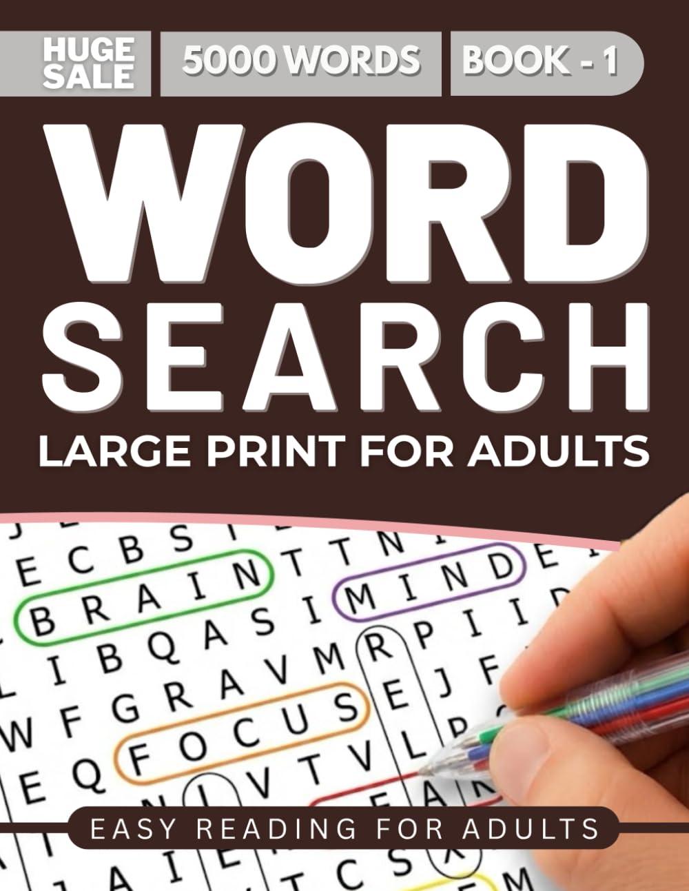 Word Search - Large Print For Adults