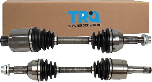 Miniatura 97 de TRQ Juego de 2 piezas de ensamblaje de eje CV delantero del lado del conductor y del pasajero, compatible con transmisión automática Mazda 3 i