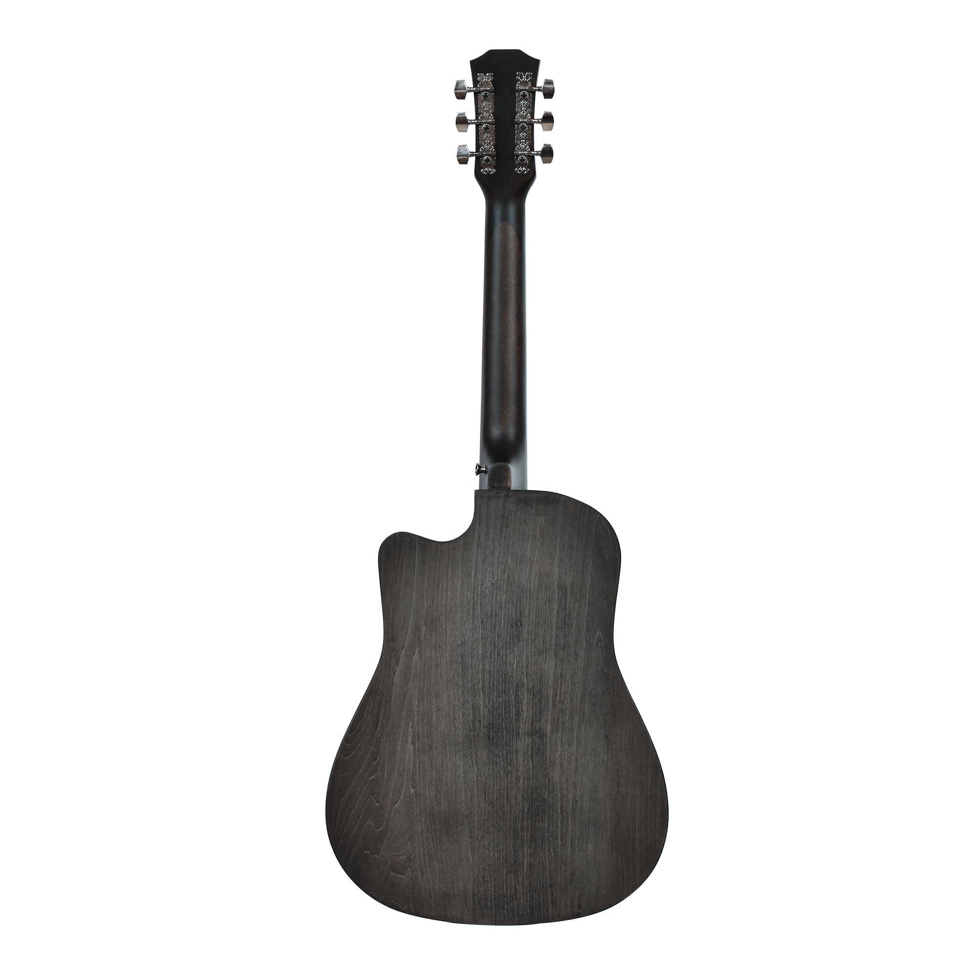 BLUEBERRY, B-38C Acoustic Guitar Kit with Bag, Strap, One Pack Strings And 2 Picks - 38 Inch (Retro BlACK) - Image 4 thumbnail
