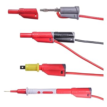 Amazon.co.jp: Cleqee バナナプラグ 4mm オス型 スタッカブル