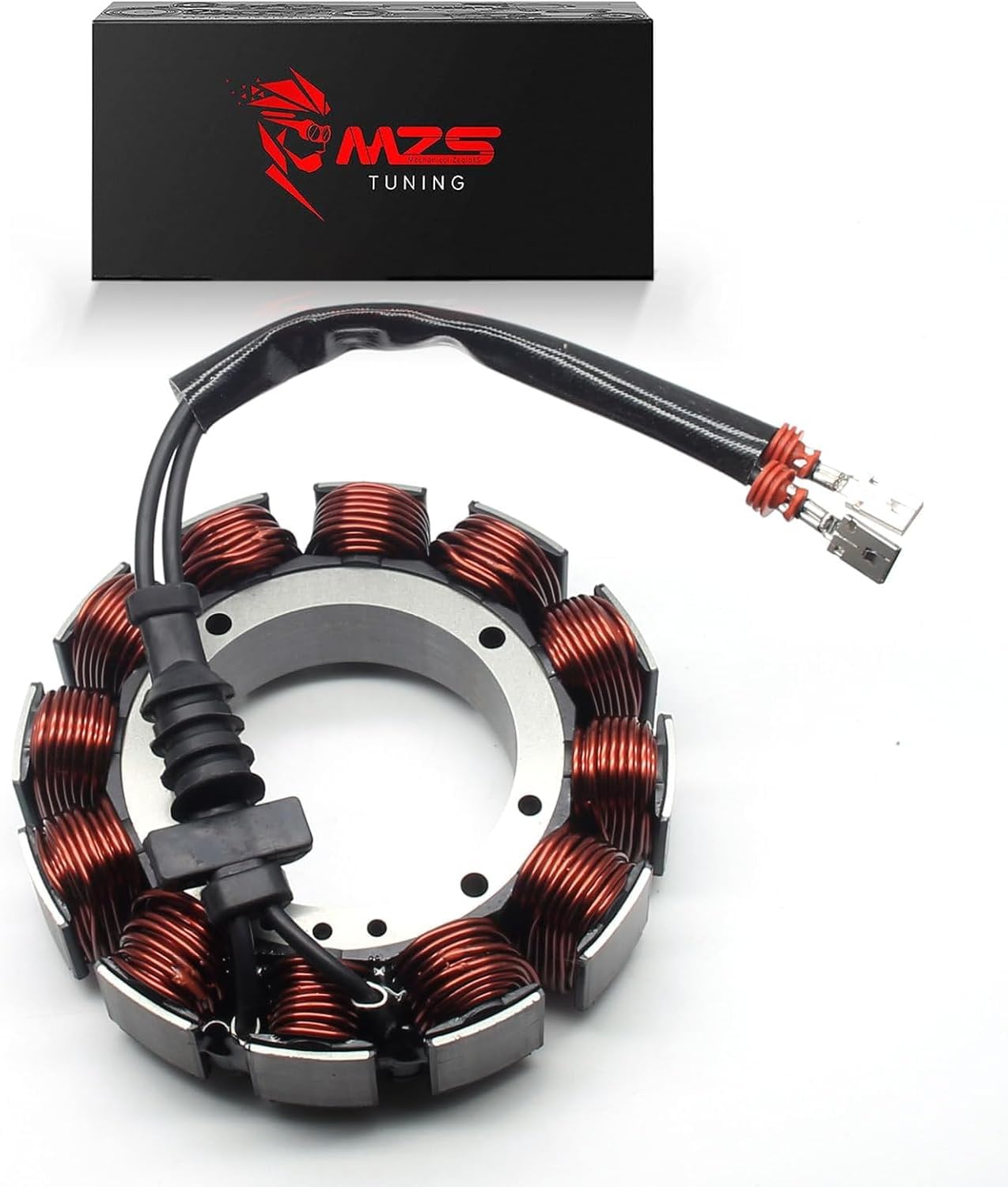 MZS Motorcycle Electric Stator Coil 29987-02 Compatible With Road Glide 2002-2005 / Road King 2002-2005 / Electra Glide 2002-2005
