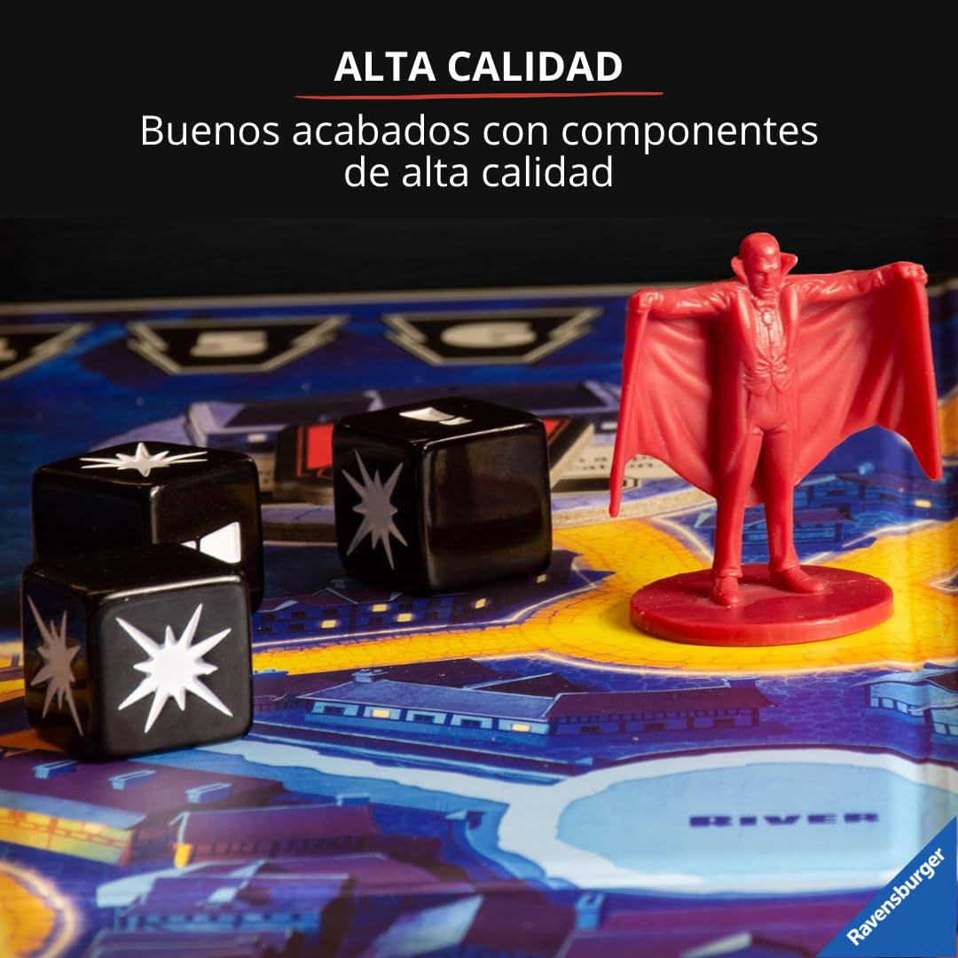 Ravensburger - Horrified Universal Monsters | Juegos De Mesa Adulto | Juego De Mesa 10 Años O Más | 1 A 5 Jugadores | Juegos De Mesa Niños 10 Años