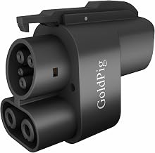 NACS to CCS Adapter Tesla Supercharger Adapter, [500A max, 1000V] Compatible with Ford/Rivian/Mustang/Polestar/GM& More EVs Compatible with Tesla V3/V4 DC Supercharger