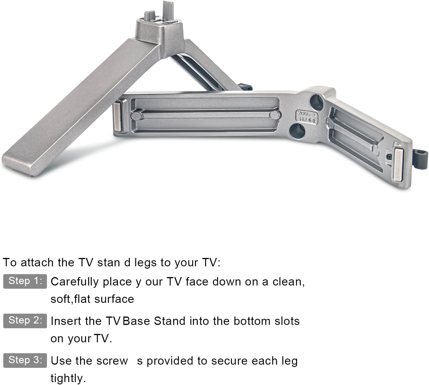 AIDITIYMI Replacement TV Stand Legs fit for Hisense TV 43C350U 43C350KU 43C350U0002