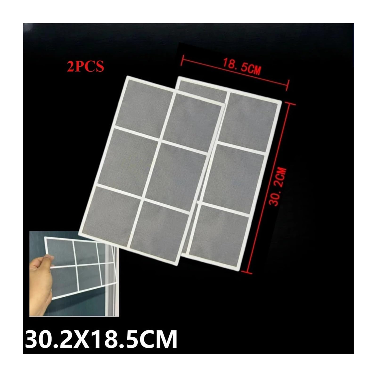2 Pezzi Sostituisci Il Filtro Dell'aria Condizionata, Compatibile Con Samsung, 30X18,5 Cm Antipolvere E Rete