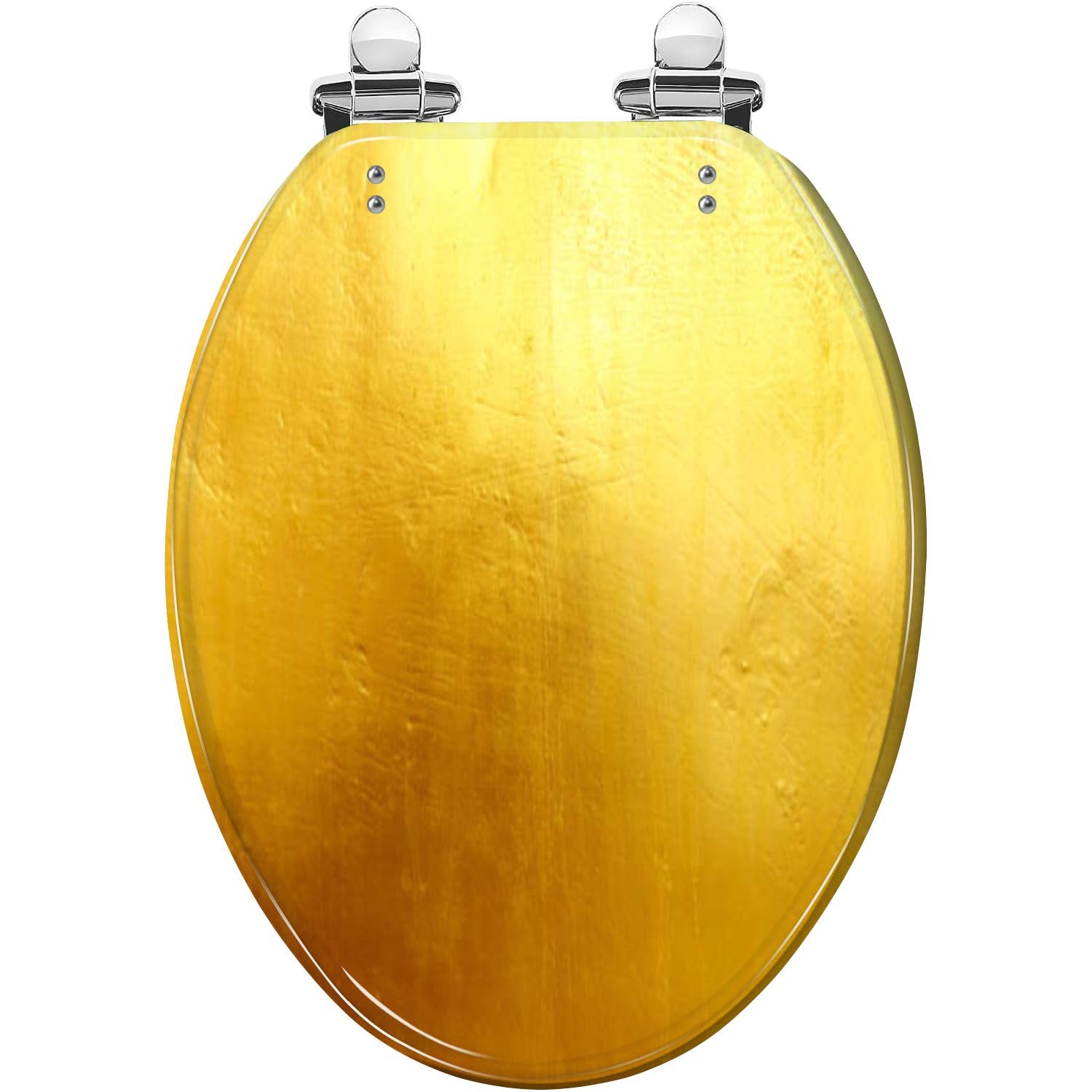 Tazyyzuu Multi5 Elongated Resin Toilet Seat With Slow Close Quick-Release Hinges Easy Clean(Multi5)
