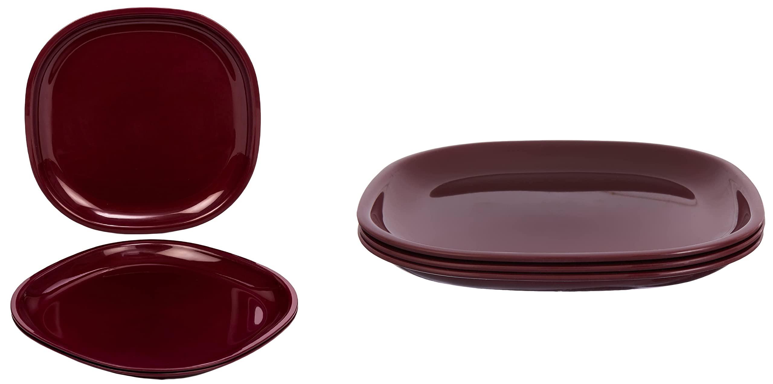 See full amazon price history chart for Signoraware Square Plastic Full Plate Set, Set of 3, Maroon + Signoraware Square Half Plate Set, Set of 3, Maroon Signoraware Square Plastic Full Plate Set, Set of 3, Maroon + Signoraware Square Half Plate Set, Set of 3, Maroon (B09H5LK845) Amazon Price History, Amazon Price Tracker