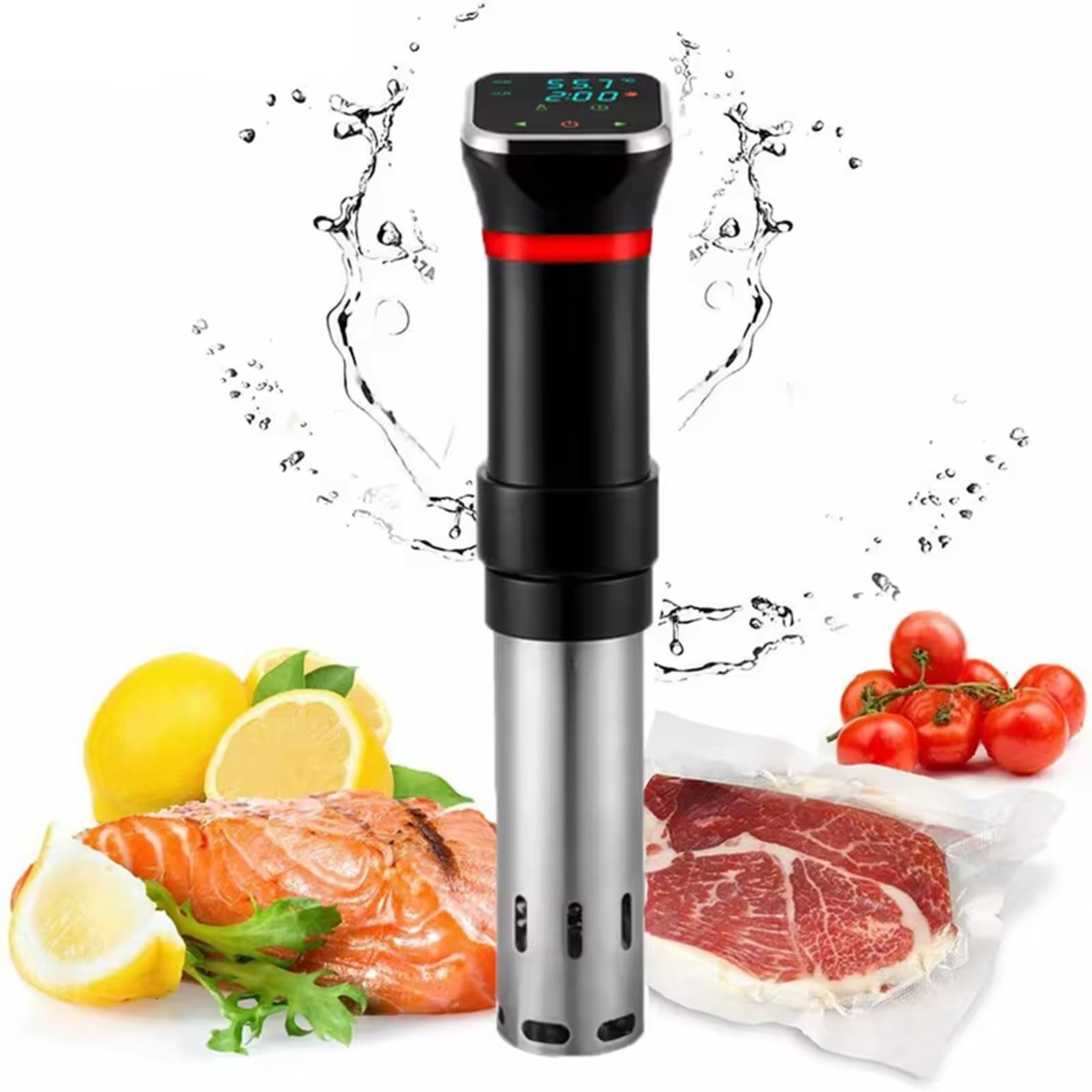 FHRKA Sous Vide Cooker, 1000W Sous Vide Precision Cooker, Immersion Circulator Sous Vide Machine with Accurate Temperature