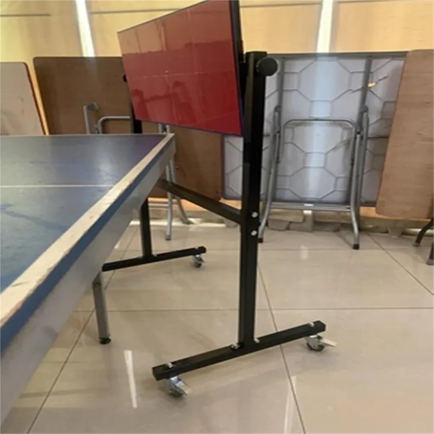 Table Tennis Practice Rebound Board Ping Pong Springback Machine For Single Self-study Trainer for Home Gyms and Schools
