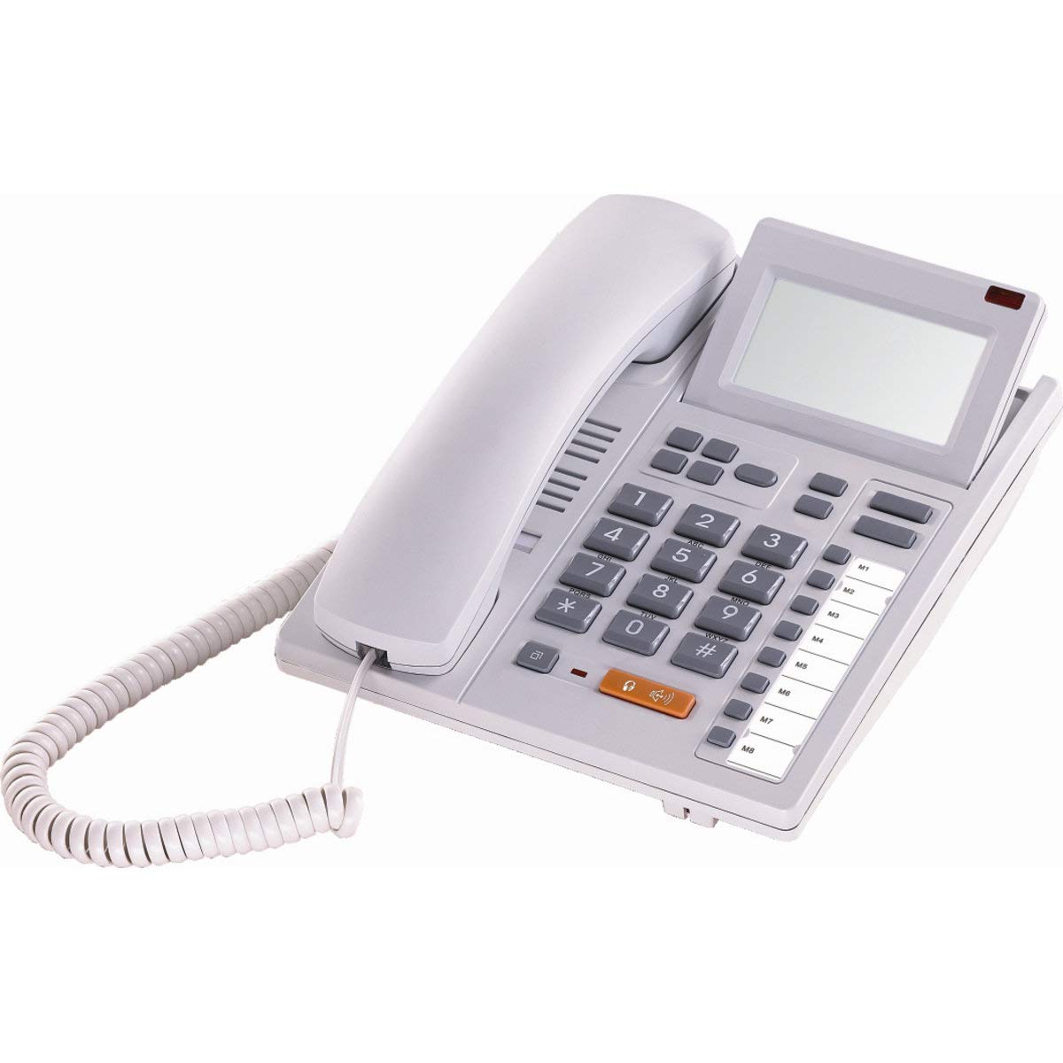 Uniden AS7411 Caller id Speakerphone with Big LCD (White)