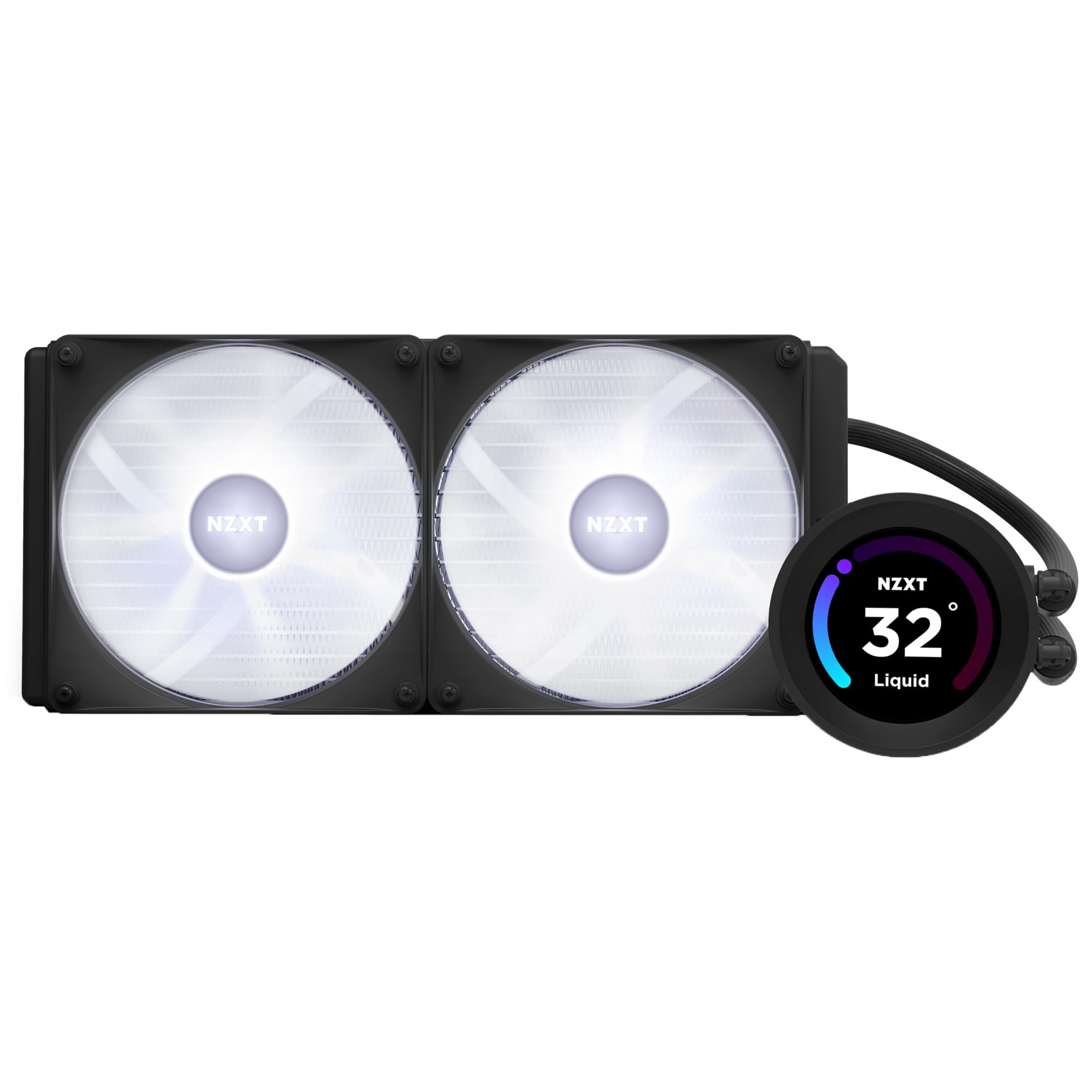 NZXT Kraken Elite 280 液体冷却 Amazon.com: NZXT Kraken Elite 280 - RL-KN28E-B1-280mm AIO