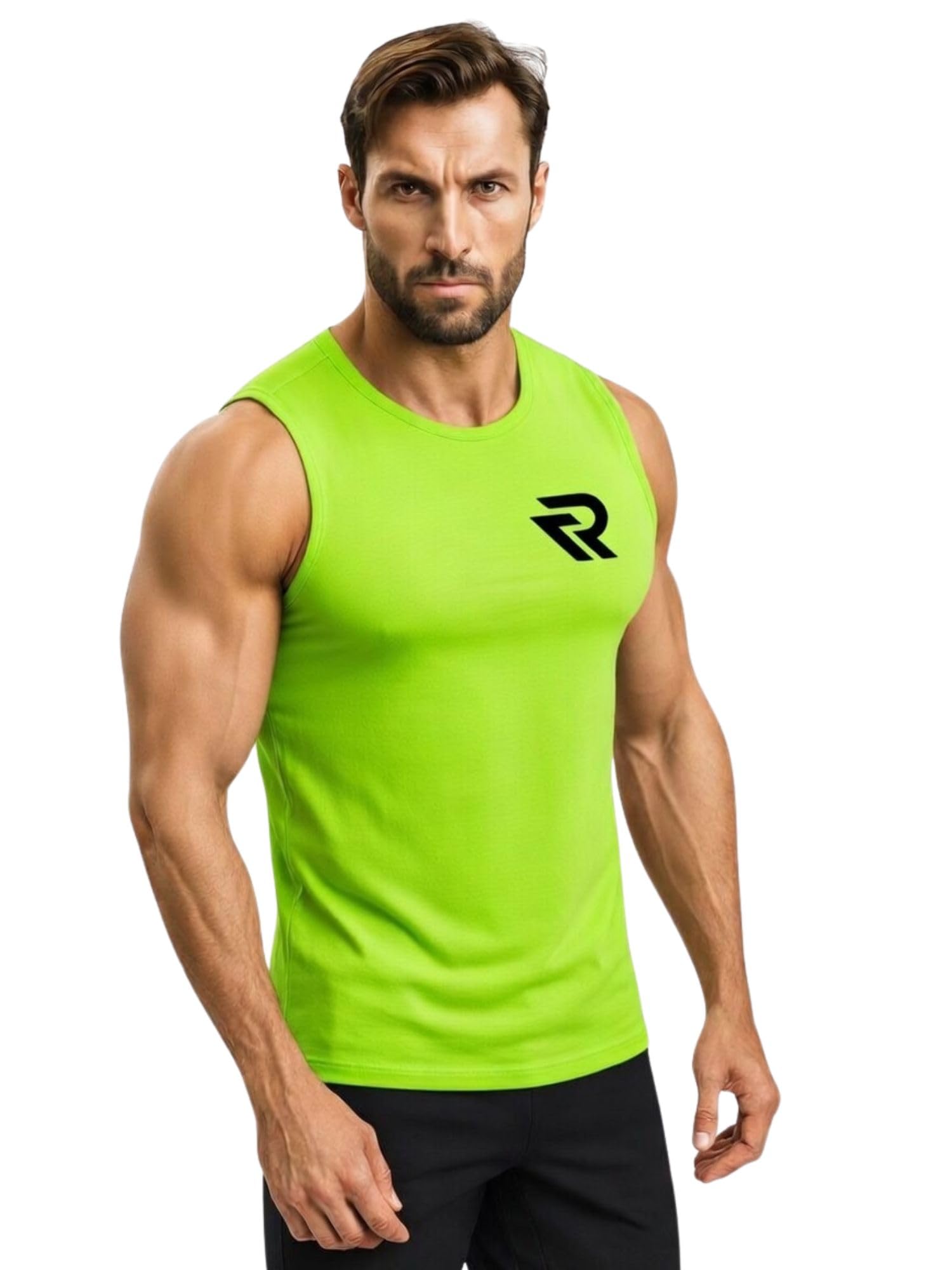 3colors Men's Dri-FIT Sleeveless Vest - Activewear for Athleisure Wear CCUT - Run-picture-38