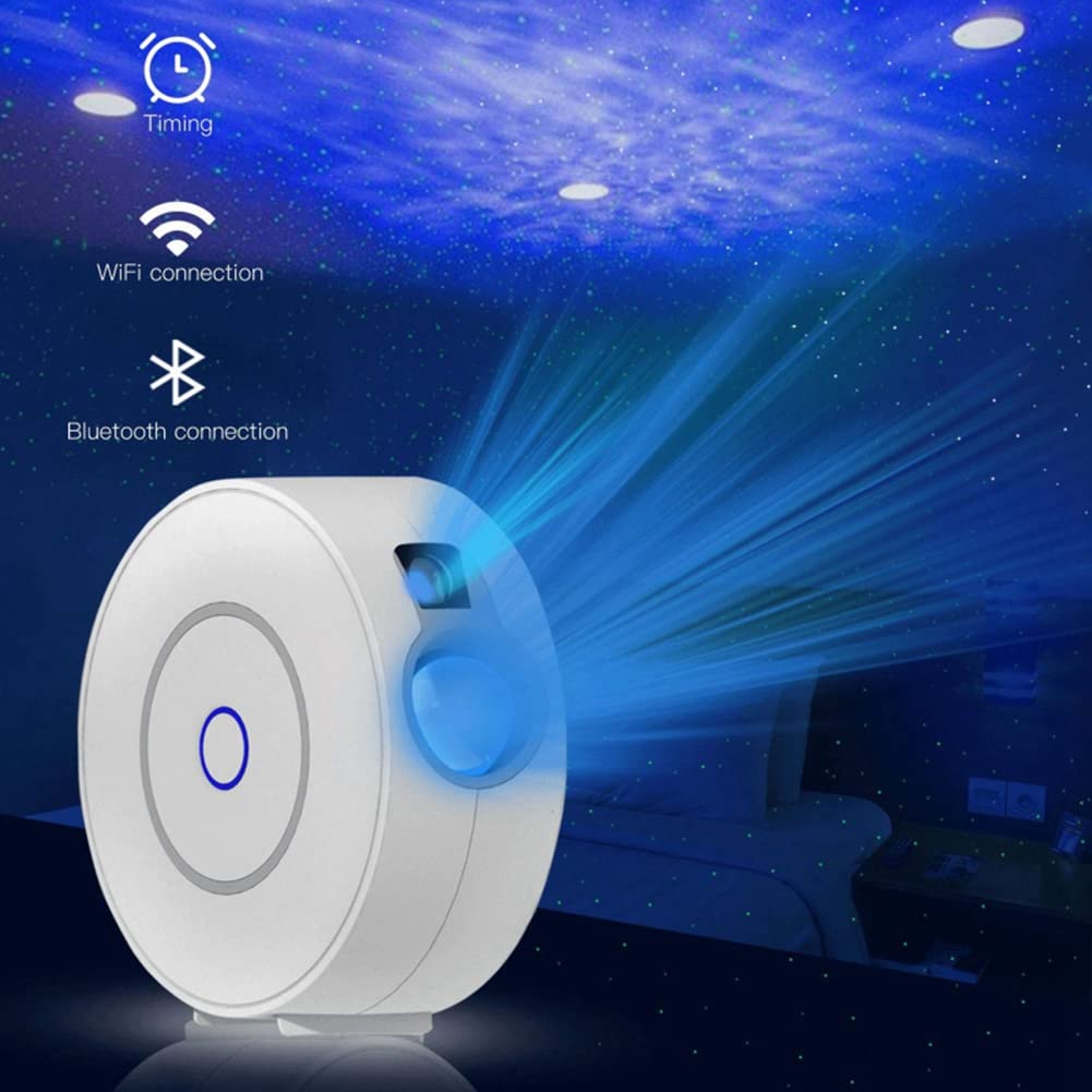 WiFi Tuya Projector Galaxy Nebula/Moving Night Light Proyector Colorido