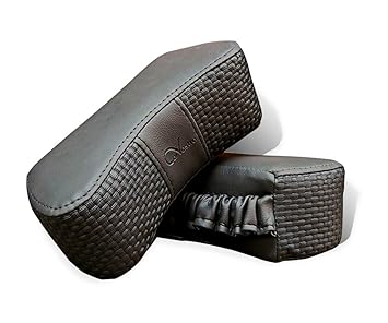 Autopearl Neck Rest Cushion for All Cars (Pack of 2, Grey)