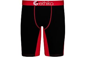 Boys Staple Boxer Brief | Solids - Red OG
