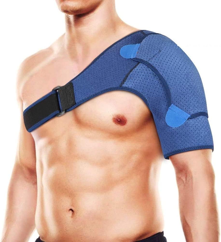 DOACT Shoulder Brace Support for Dislocated Shoulder, Rotator Cuff Brace for Frozen Shoulder, AC Joint Pain, Shoulder Dislocation Sprains, Bursitis Muscles Pain Sling for Women and Men