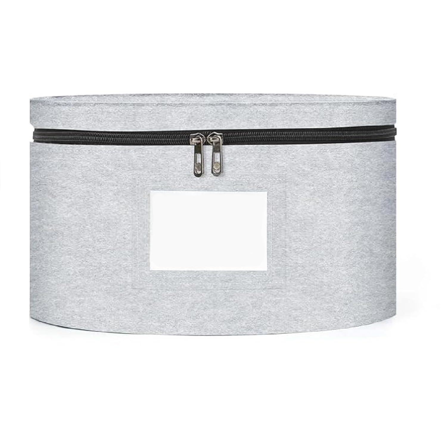 GREENSHEEP Dinner Storage Containers Set Moving Boxes for Dinnerware Stackable Box with Felt Plate Dividers Hard Shell Case Organizing Dishes Fine Shell, Dish Containers, Organizer (Grey, 1Pc)-picture-18