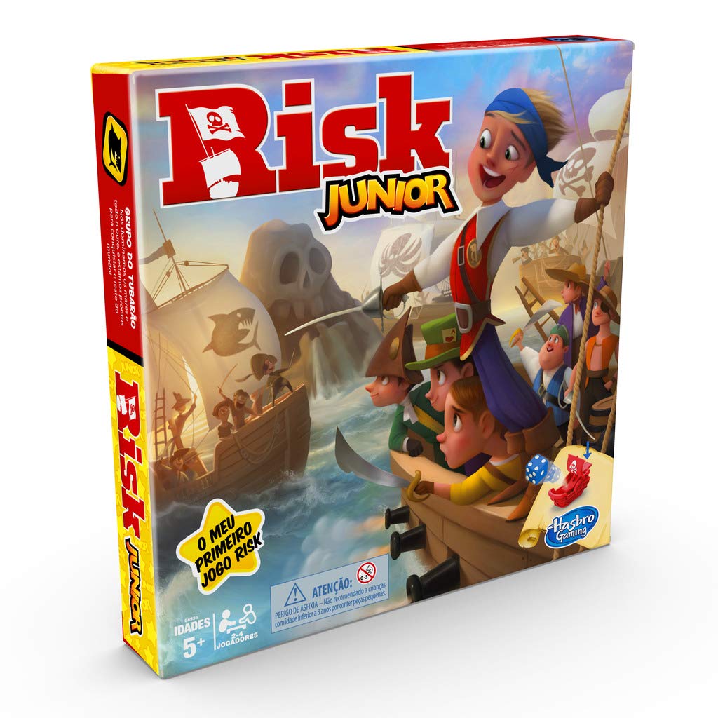 Juego De Estrategia Hasbro Risk - Conquista Mundial, Para 2-6 Jugadores, Desde 10 Años, Versión En Alemán