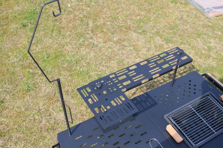 バーベキューアイアンテーブル FX-7165ver2 アイアンBBQローテーブル Amazon | CHANODUG OUTDOOR バーベキューアイアン FX-7165ver2