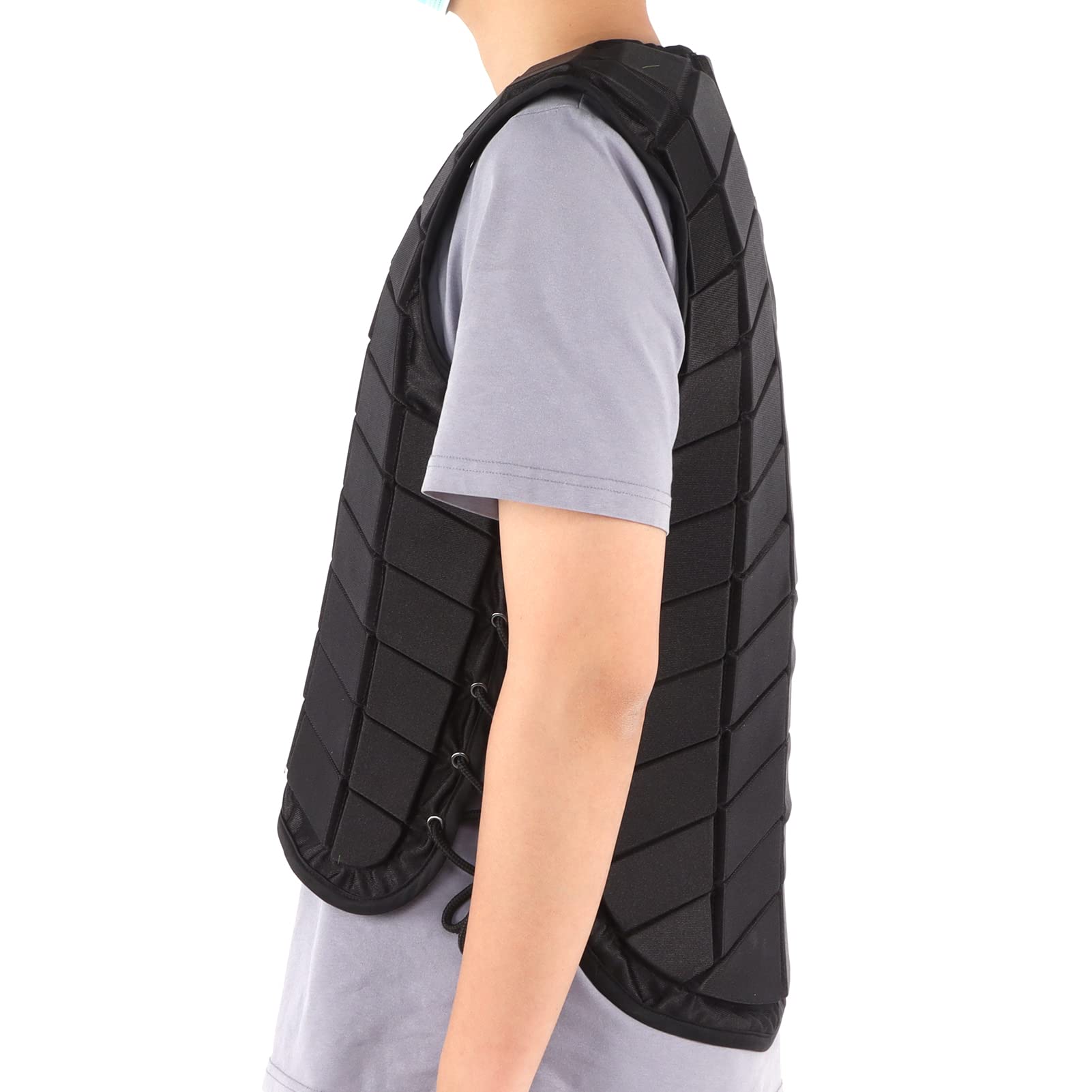 Amazon.co.jp: 乗馬ベスト 乗馬ベスト 男女兼用 乗馬用保護