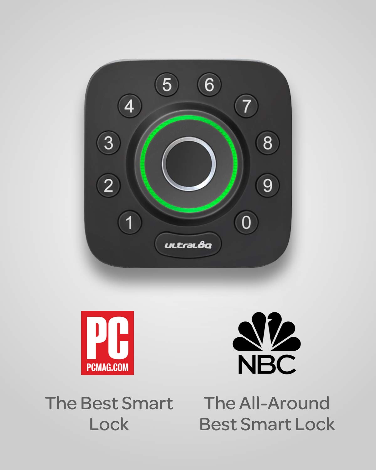 ULTRALOQ Smart Lock UBolt Pro, 6in1 Keyless Entry Door Lock with