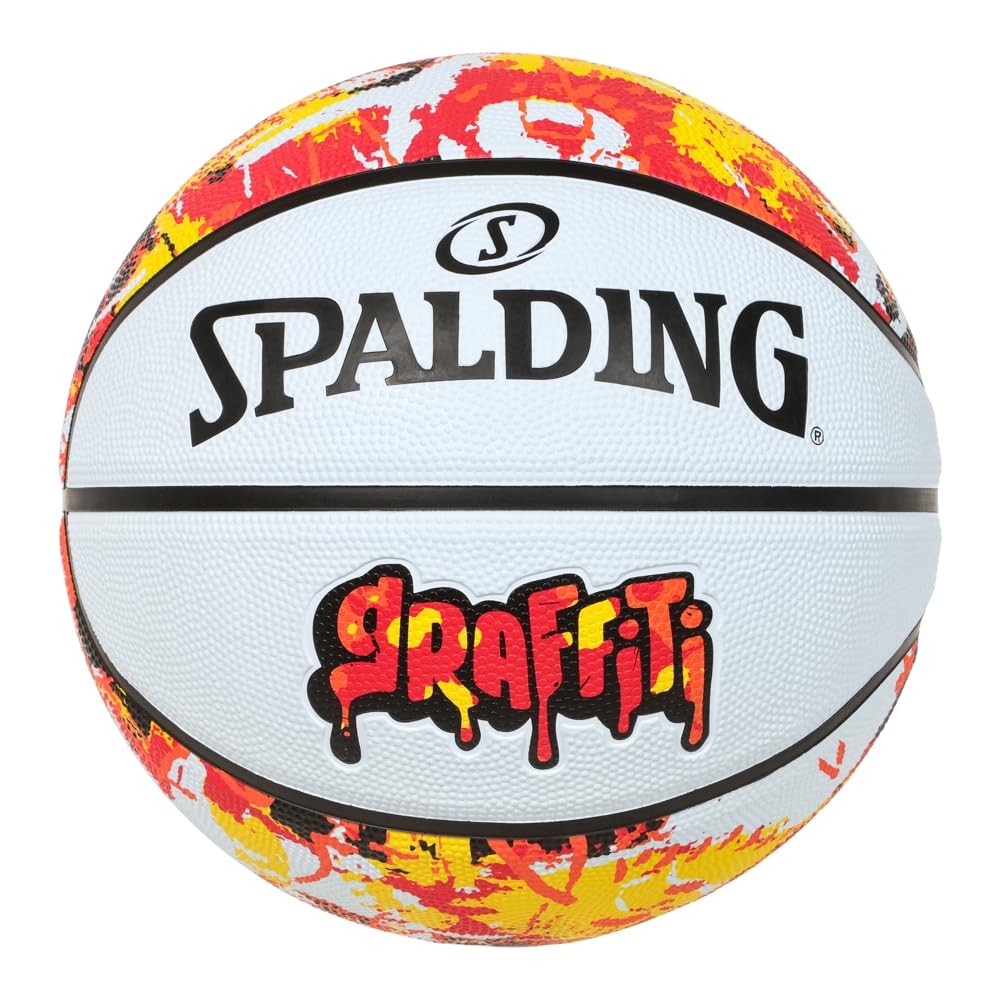 Amazon | SPALDING(スポルディング) グラフィティ オレンジ×レッド