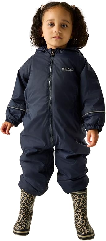 Regatta Kids Splosh III Waterproof Puddle Suit Breathable Rain Coat