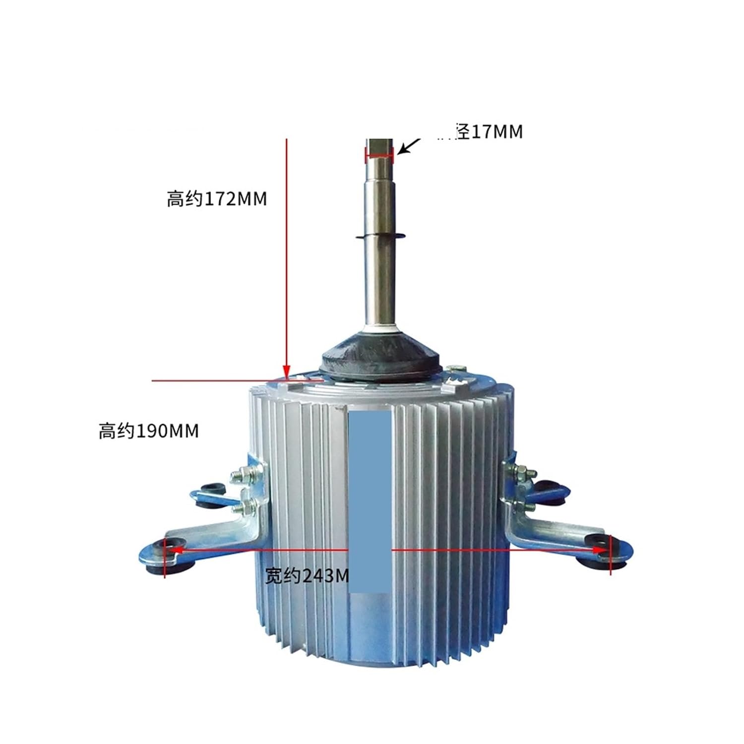 Air Conditioning Accessory Motor YDK550-6D YDK550-6E Fan Motor(Individual Wind blad)