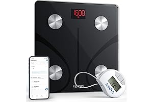 RENPHO Smart Tape Measure and Digital Body Weight Scale for Fitness Tracking