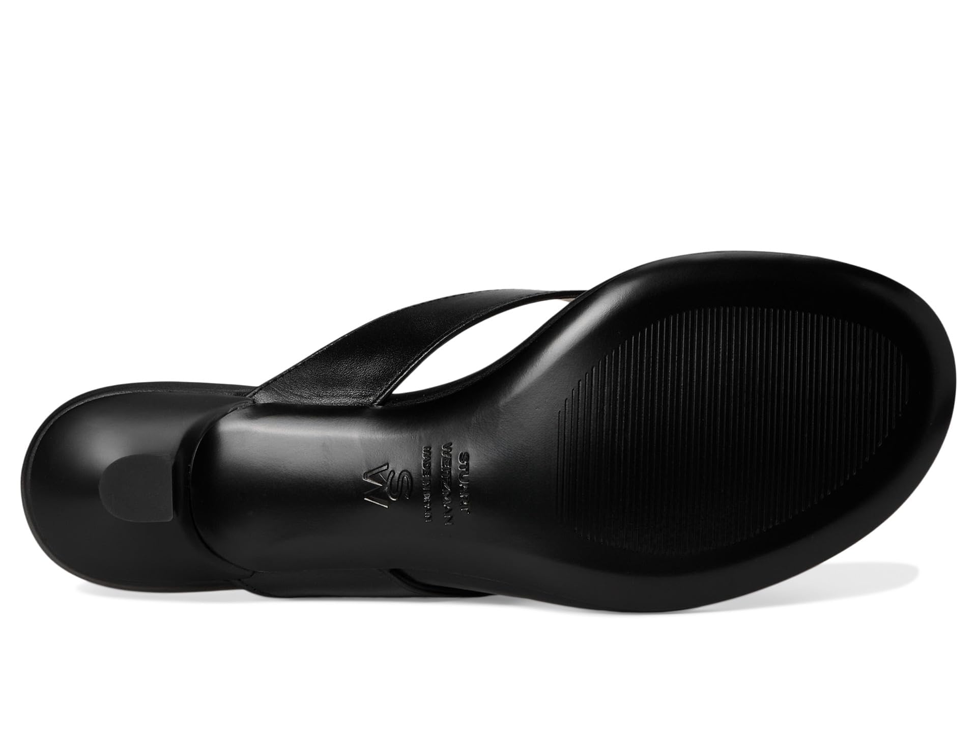 Stuart Weitzman Women's Rio Sleek Sandals 35 Black 9 Me | B2B