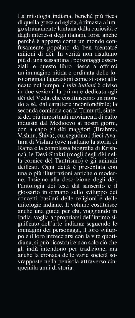 I miti indiani (Il Cammeo. Miti)