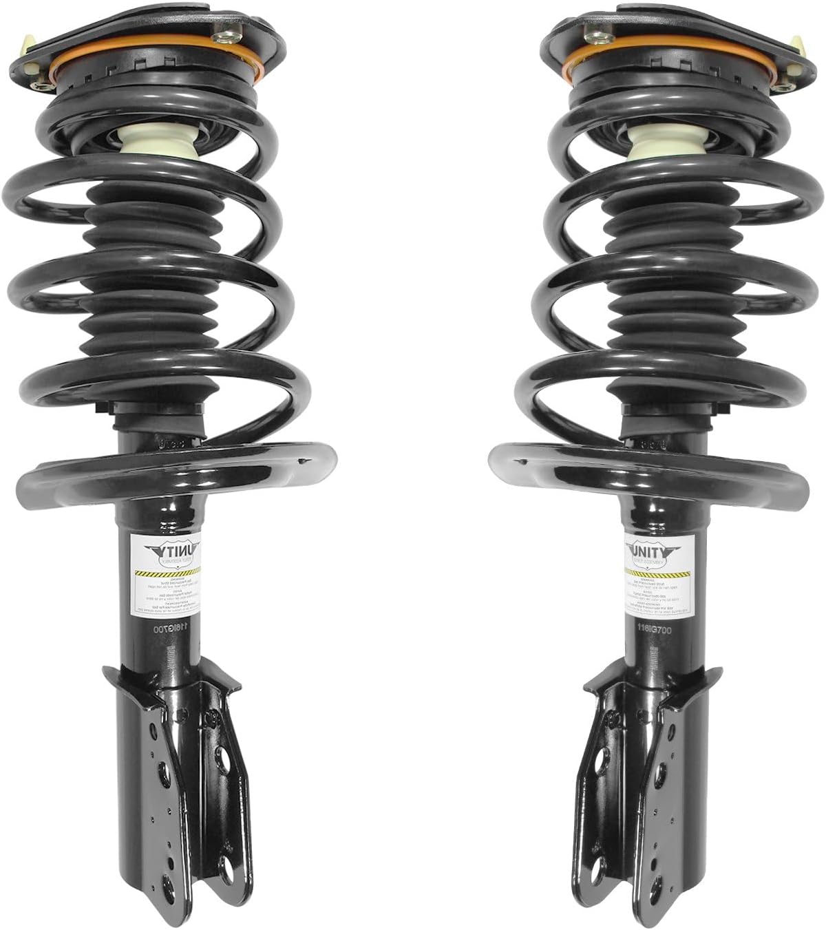 Front Active Suspension to Passive Complete Struts Assembly Conversion Kit Replacement for 2006-2011 Buick Lucerne (Pair)