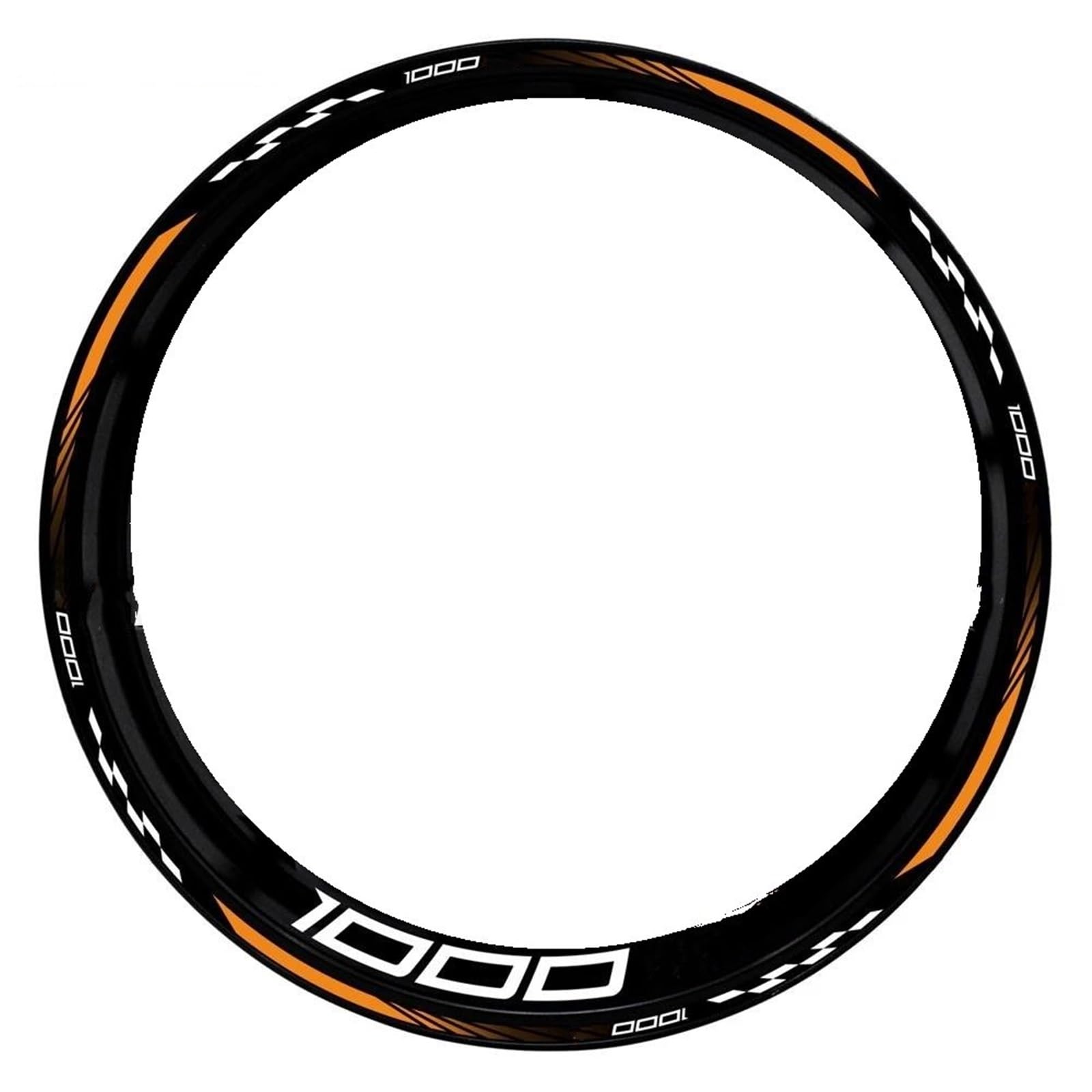 Wheel Stickers Motorcycle Wheel Decal for for Z1000SX for Ninja for Z1000 for Z 1000 SX 1000SX Reflective Rim Decals Hub Stickers Rim Reflective Decal