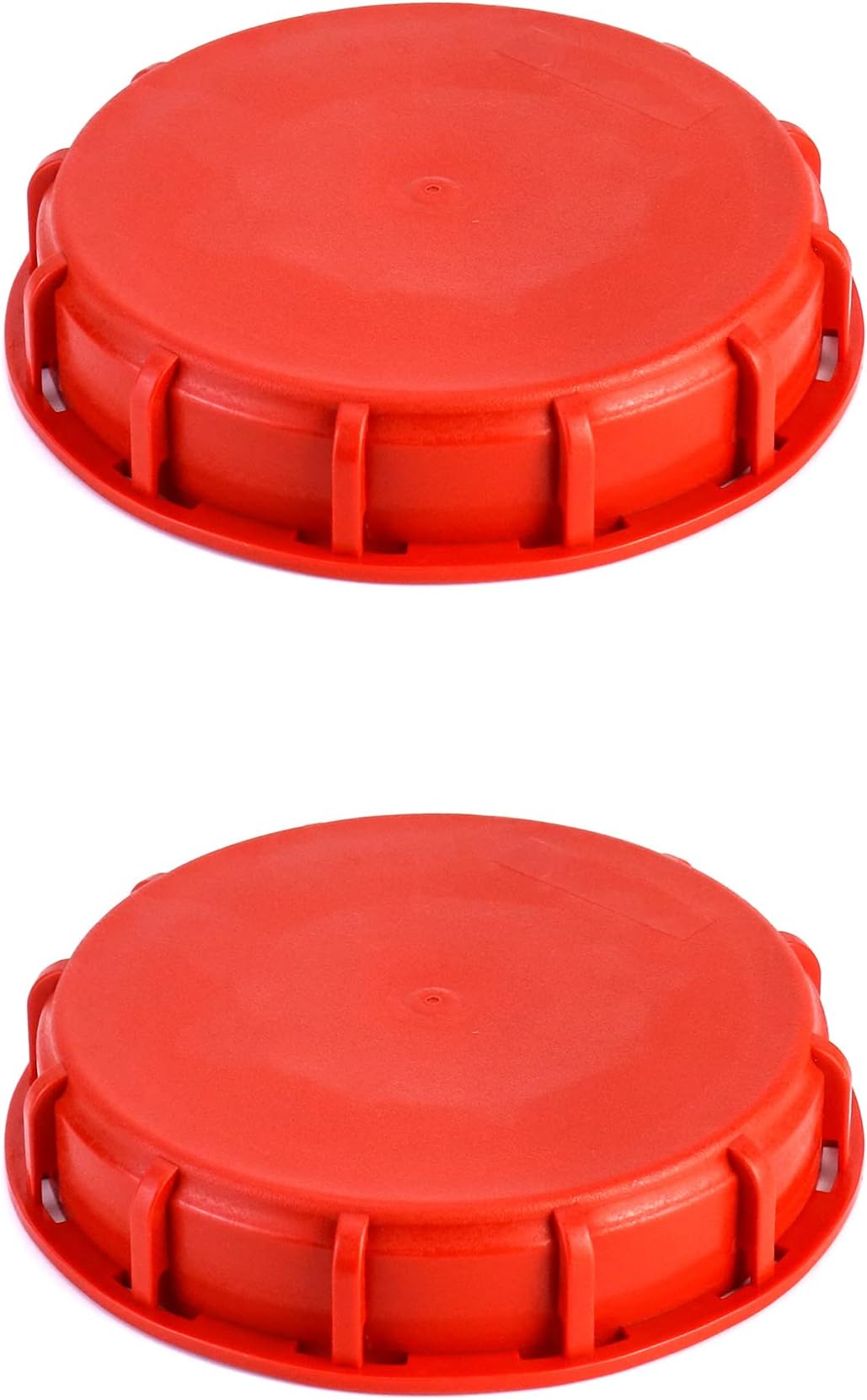 QWORK IBC Can Cap with Gasket, 2 Packs IBC Tote Caps 6-7/16" 275-330 Gallons Liquid Storage Plastic Cover for Chemical Medicine Food