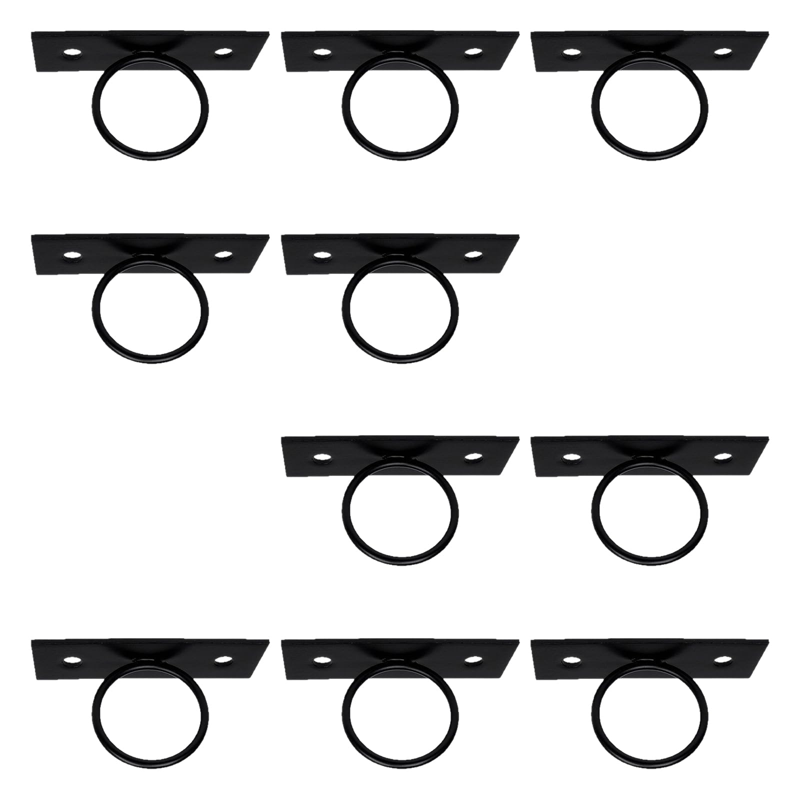 carotoe 10 Pcs Hoop Parentheses, Four Thousand Protecting Cables in Coastal Otherwise Humid Areas, Promotes Security and Neat Spaces Steel Bracket