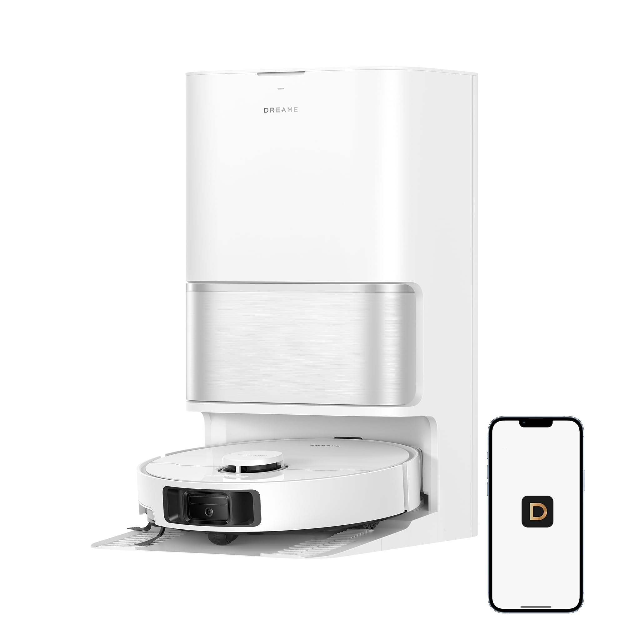 dreame L10s Ultra Gen 3 Robot Aspirador y fregona con succión de 25,000 Pa, Cepillo Lateral Extensible, Vaciado automático de 100 días, llenado automático del Tanque Wanter, elevación de fregona de