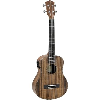DIMAVERY UK-600 Acacia Tenor Ukulele with Pickup