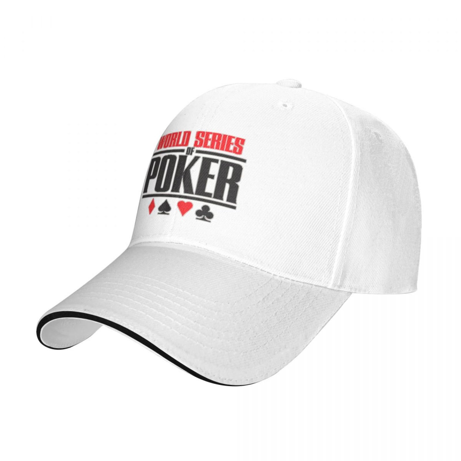 Baseball Cap Made of Neutral Pure Cotton for Sun Protection in Summer World Series of Poker Baseball Cap Poker Tournament Hunting Camping Trucker Hat Spring Classic Male Baseball Caps Gift
