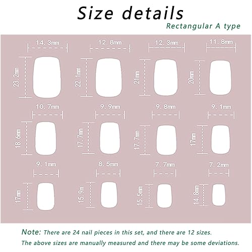 Miniatura 4 de Uñas postizas medianas de punta francesa verde, uñas postizas ovaladas de flores blancas, uñas postizas acrílicas brillantes, uñas artificiales de