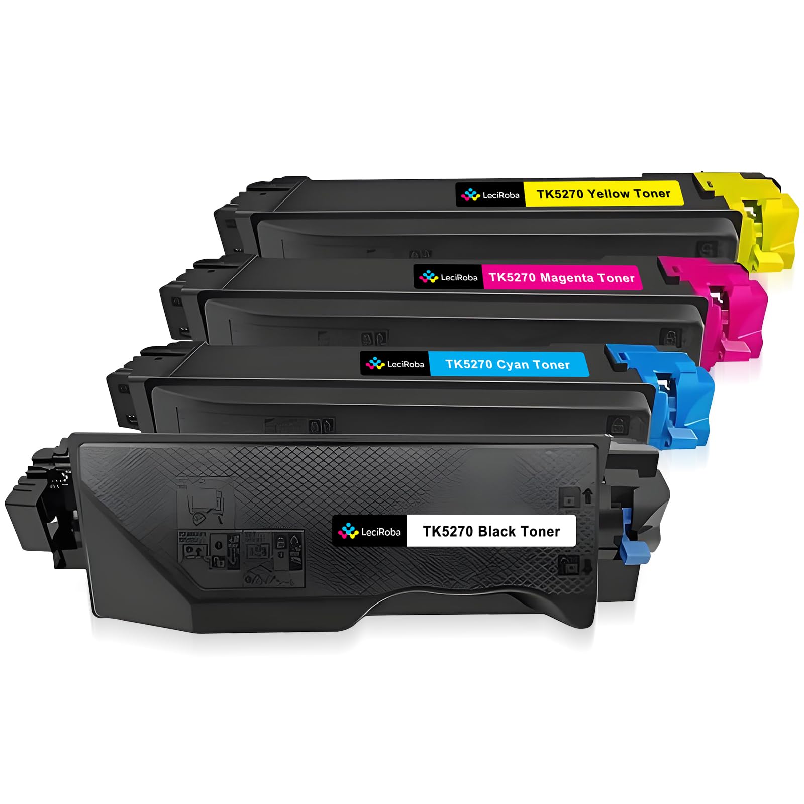 LeciRoba TK5270 do Kyocera TK-5270 TK 5270 TK5270 toner do Kyocera ECOSYS P6230 P6230cdn M6630 M6630cidn M6230cidn M6230cidnt drukarka (4-pak)