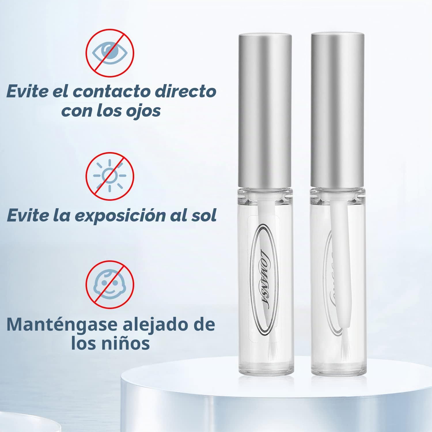 Pegamento Lifting Pestañas, Pegamento de Pestañas para Levantamiento, Lifting Cejas y Pestañas, Fuerte Pegajosidad y Secado Rápido(5 piezas)