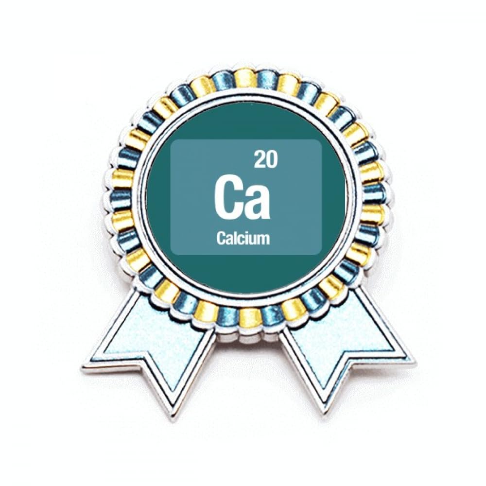 Science broche Calcium badge métallique element médaille récompense winner - 4