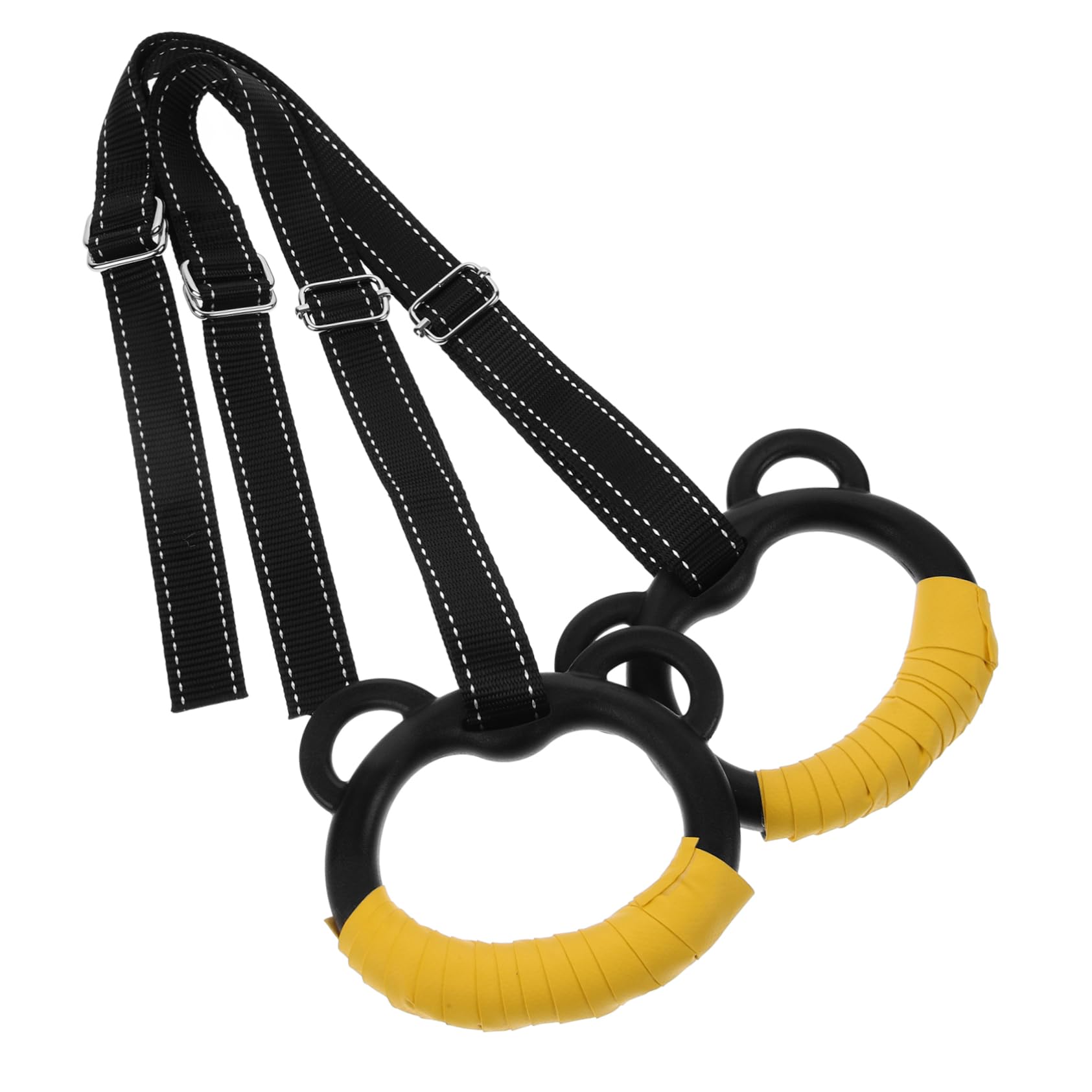 SUPVOX Design Gymnastics Rings Boys and Girls Pull-up Rings Boys and Girls Gymnastics Equipment for Strength Training Home Fitness