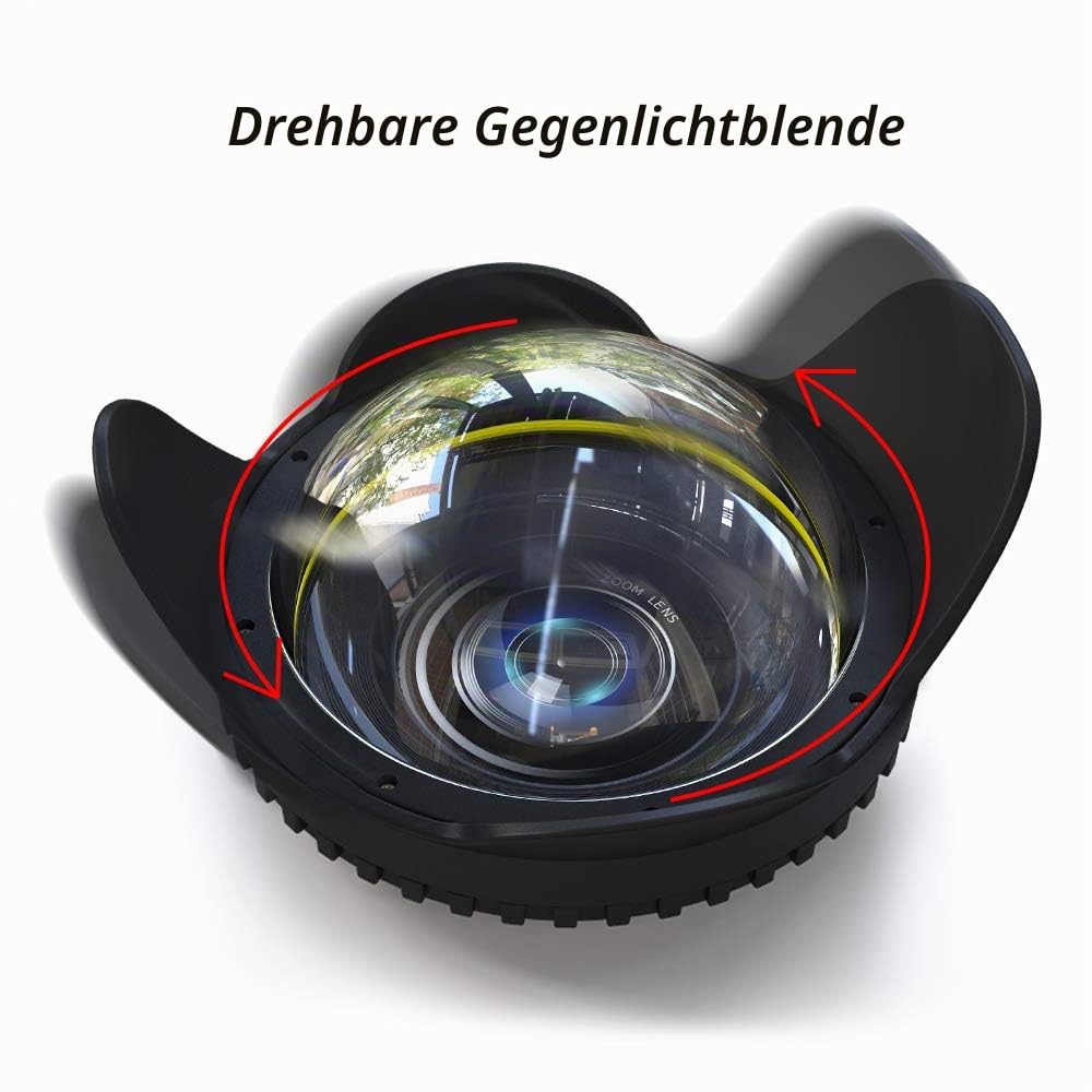 Sea frogs Weitwinkelobjektiv für Unterwassergehäuse (67 mm runder Adapter)