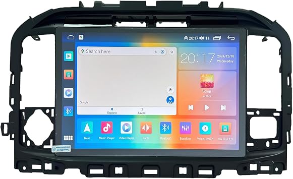 13.3" Android 13 Touchscreen Radio for 14th Gen F150 and F250 F350 P702 XL, XLT, Lariat SYNC 4 Compatible, 4G Navigation, CarPlay/Android Auto, Easy Install & 128GB Storage