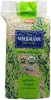 Arroz Agulhinha Integral Orgânico Biodinâmico Volkmann 1kg