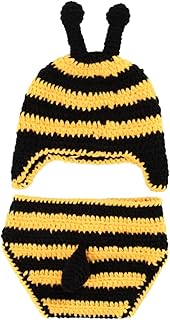 Toddmomy Adereços Para Recém-Nascidos Chapéu De Malha Para Recém-Nascidos Roupas Infantis Acessórios Fotográficos Traje Para Fotos De Animais Para Bebês Trajes Para Bebês